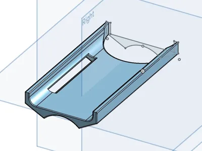 Toptube bag support