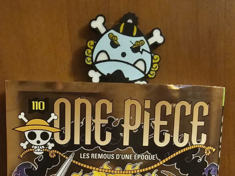 Jinbe Bookmark One Piece Multicolor Bookmark 