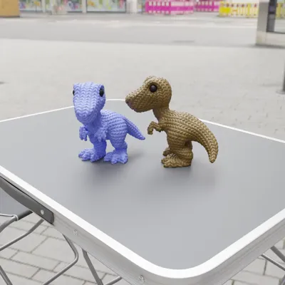 Adorno decorativo de colección de estatuilla de dinosaurio creativo de diseño especial