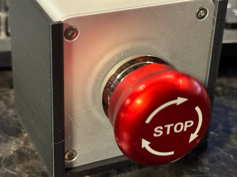 Makera Carvera E-Stop Mount