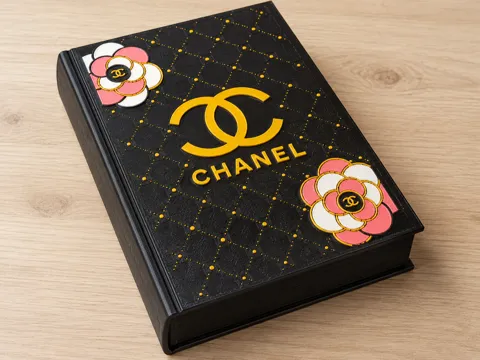 Caja o estuche: channel book box — referencia de MakerWorld