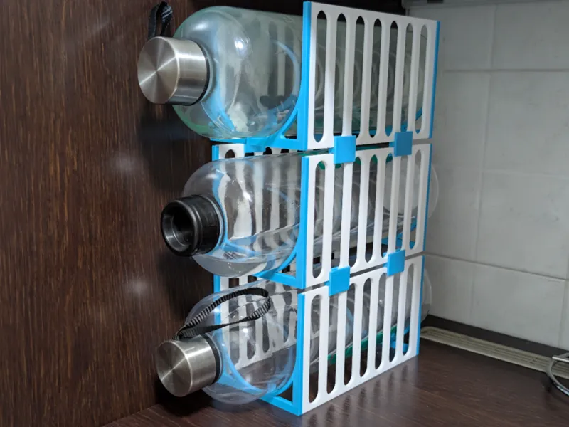 Modular bottle rack