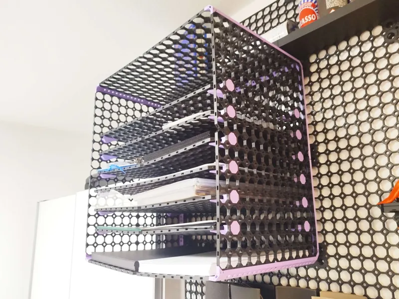 Multiboard Paper Shelf