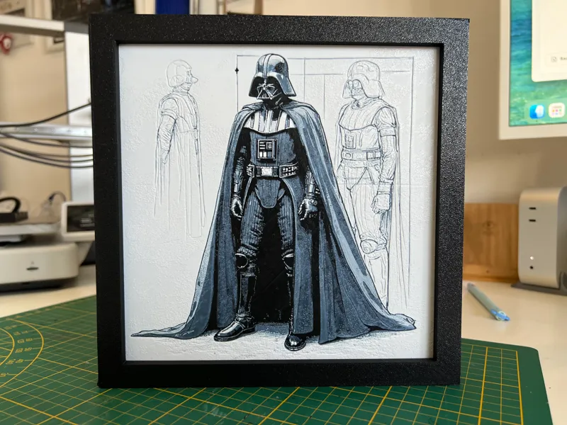 Darth Vader - Konzept Art - Hueforge - Fanart