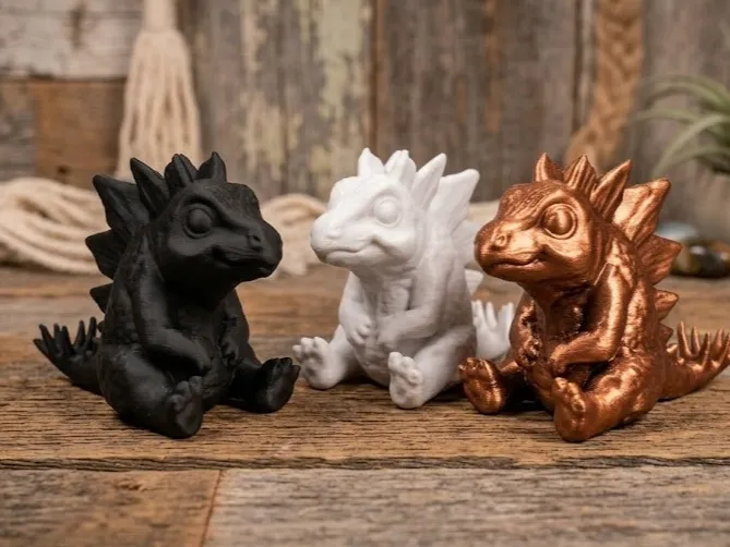 Cute Stegosaurus Figures - Boho Room Decor