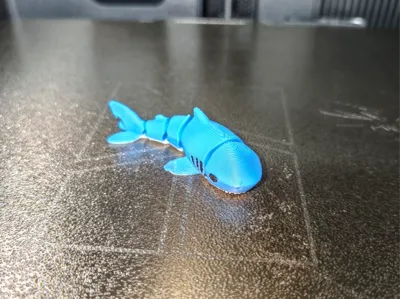 small articulated shark