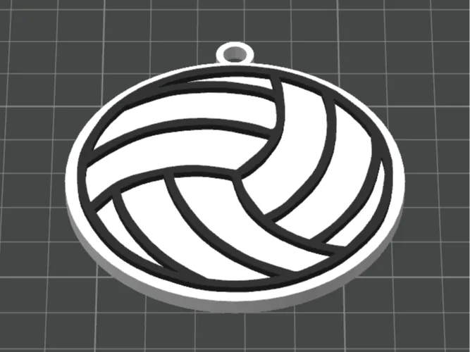 Volleyball Bag Tag