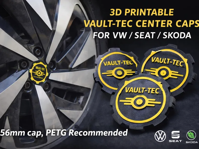 Vault Tec Centercaps 56mm