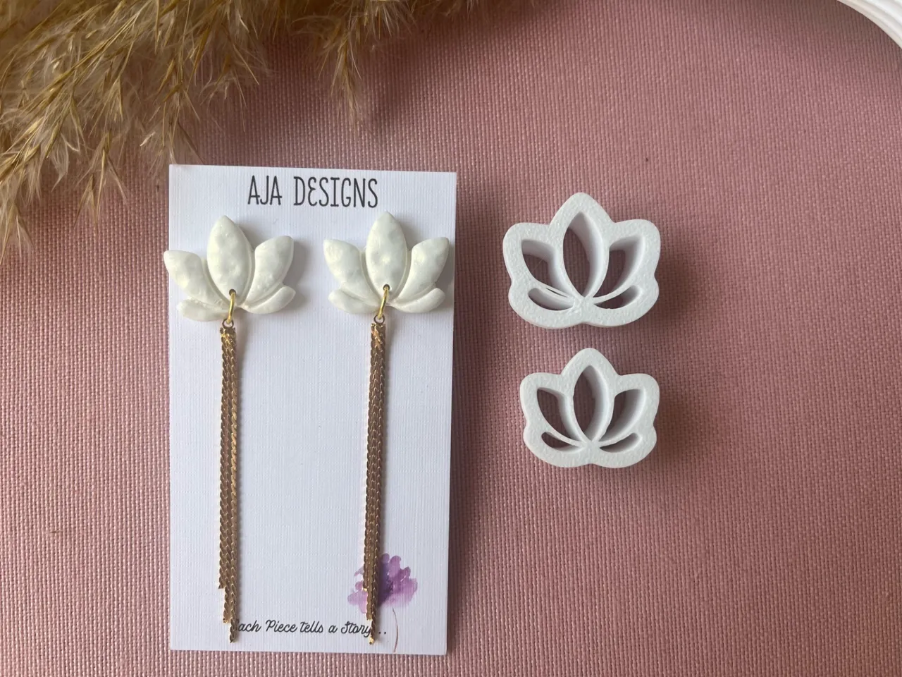 Polymer Clay Earring Mold 45 view 3