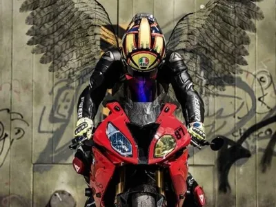BMW 1000RR Hueforge