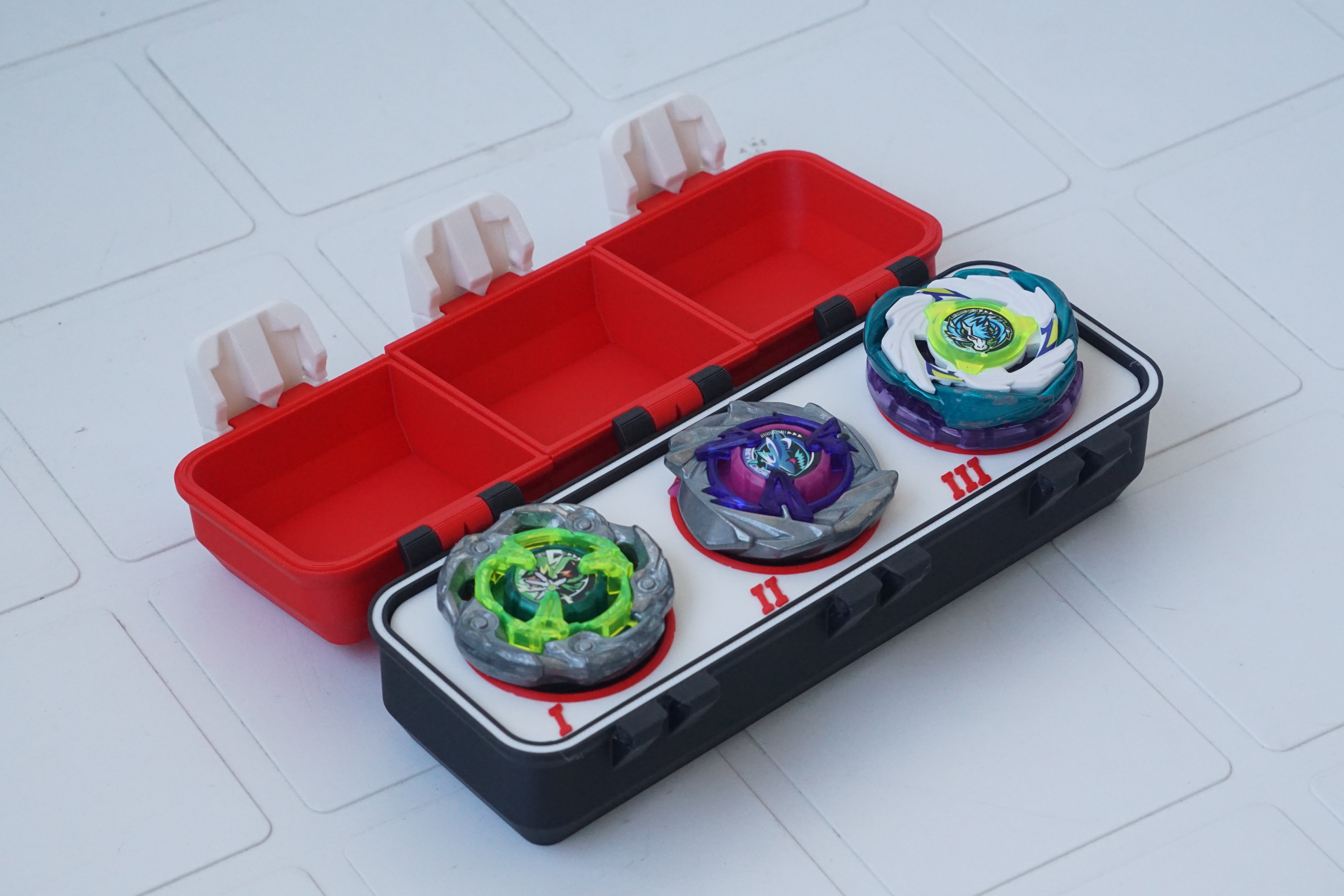 3Dプリント ベイブレードXランチャーグリップサイドグリップ - 無料3D