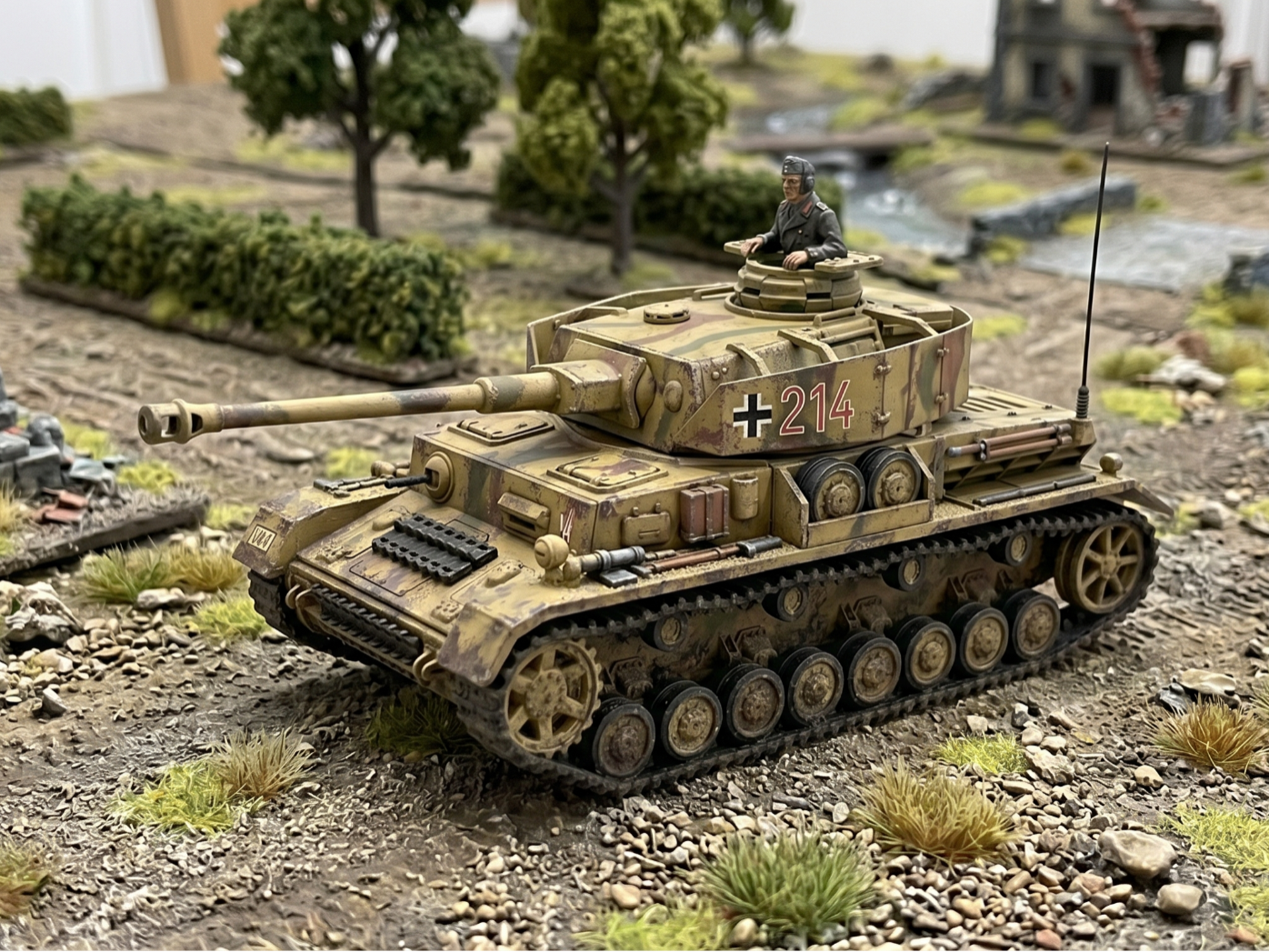 WW2 Tabletop Wargame - Panzer Tank
