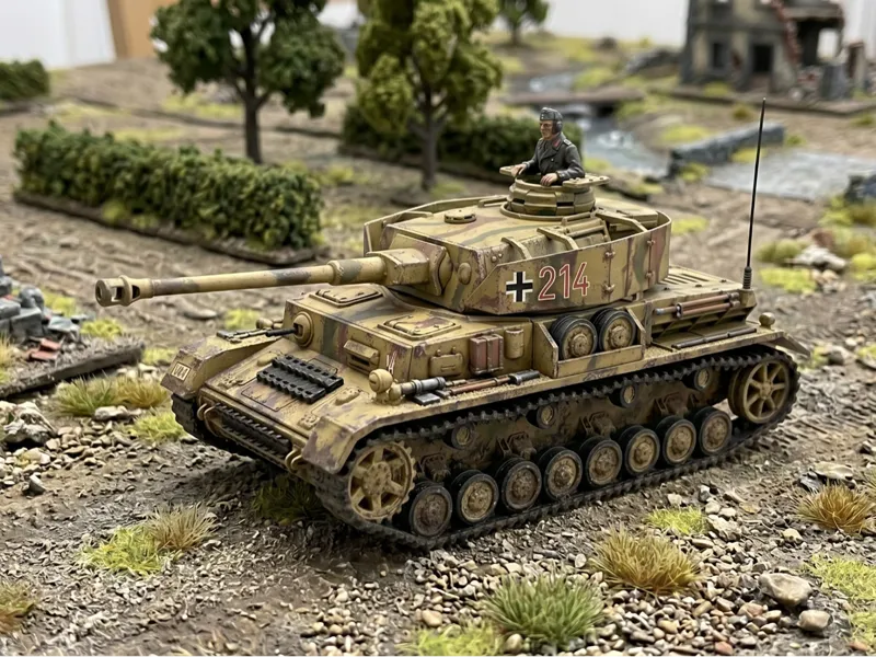WW2 Tabletop Wargame - Panzer Tank