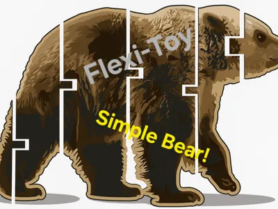 Flexi Bear Toy (Gadget)
