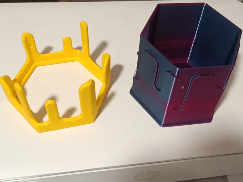 Drippy Hexagon Bucket