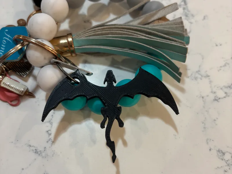 Fourth Wing Keychain