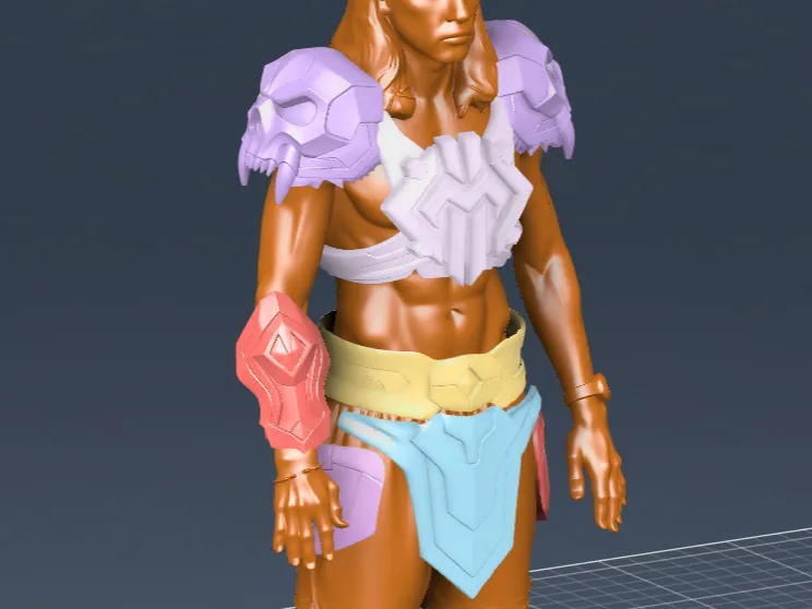 Barbarian Cosplay Armor WEARABLE Full Scale