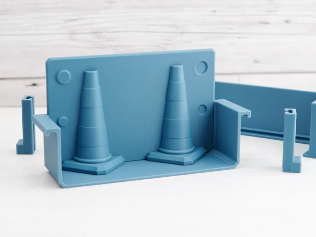 Traffic Cone Test Tile - Slipcasting Mould