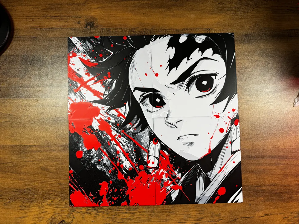 Tanjiro – HugeForge 400x400mm Print