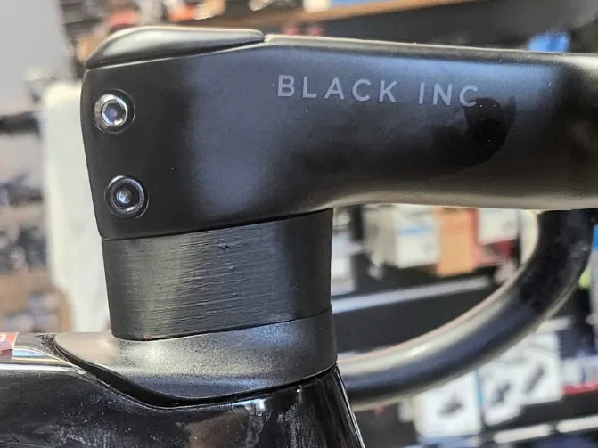 Vision/FSA spacer to Factor/Blackinc handlebar