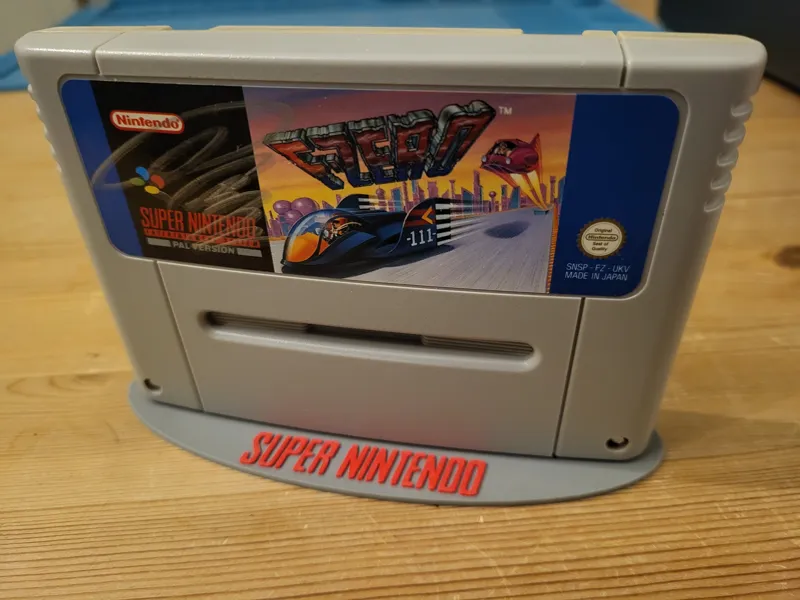 Super Nintendo SNES PAL Cartridge Stand