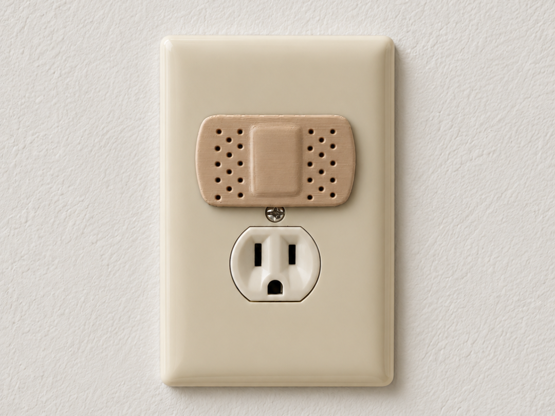 bandaid Outlet Safety Plug/Cover