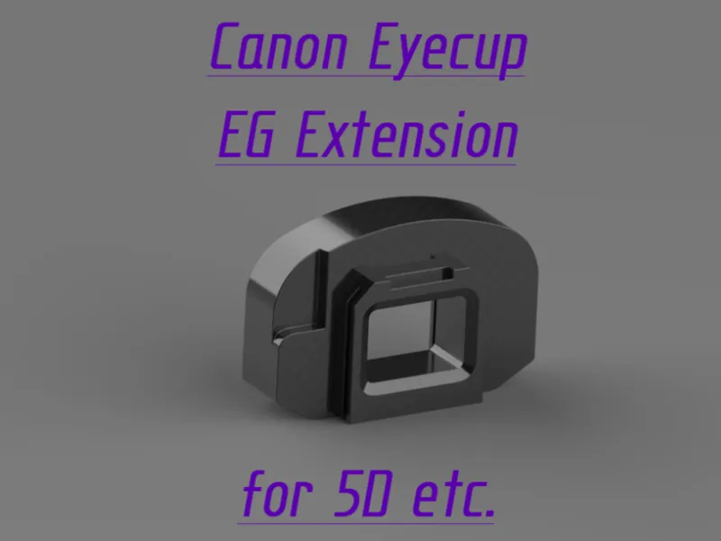 Canon Eyecup EG Extension Adapter