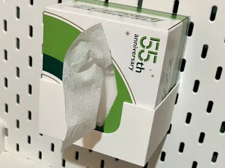 Lab Wipes Holder for IKEA SKÅDIS Pegboard