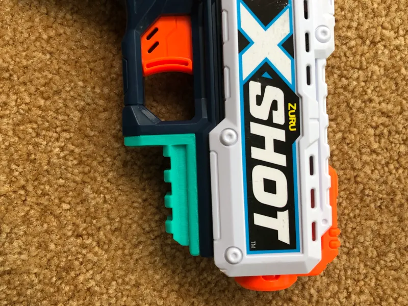X-Shot Kickback Piccatiny Rail