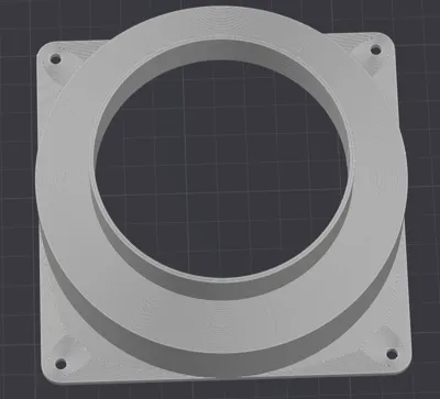 120mm Fan to 85mm Air Filter/Duct Opening