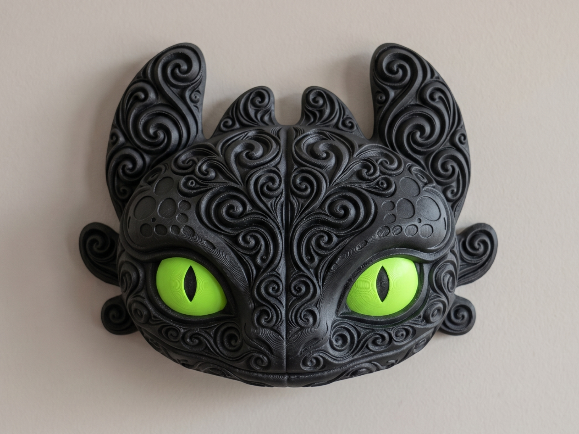 Desdentao (Toothless) - Arte de pared - Fan art