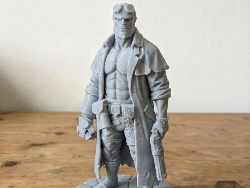 Hellboy Miniature Statue