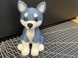 Knitted Husky