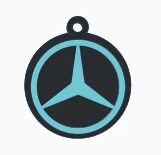 Mercedes key ring