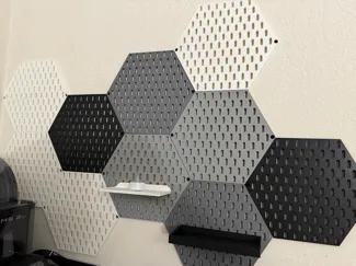 Hexagonal Skadis type board v2