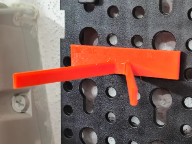 Parkside lidl pegboard tweezer hoder