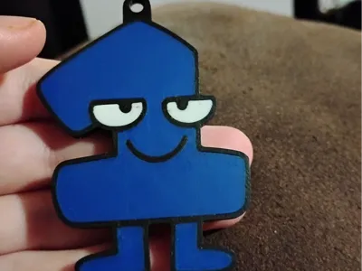 BFDI/tpot one keychain
