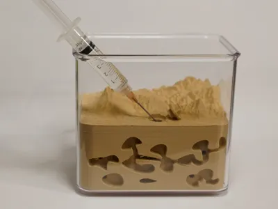Cute small Ant Nest with secret tunnels