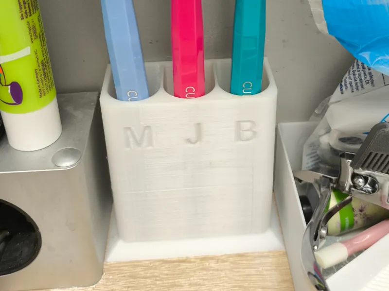 Hygienischer Zahnbuerstenhalter