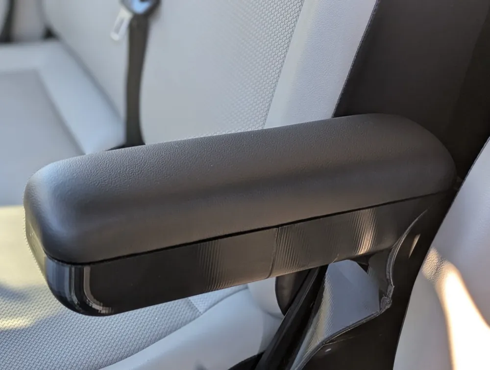 Paire D'Accoudoirs De SièGe De Voiture, Accoudoir De Voiture Universel Réglable De 0 à 120 Degrés 38,5cm Accoudoir De Siège Universel Réglable Cadre Portatif Pour Camion Voiture Camping Car T5