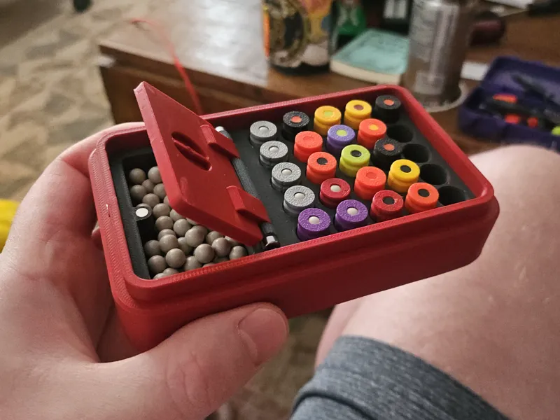 Magnetic Ammo Box & Ammo - For Brewboy Blasters