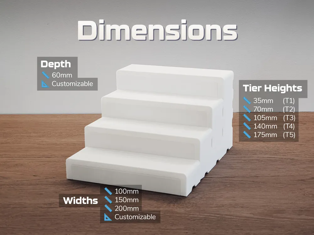 Modular Display Shelf - Free 3D Print Model - MakerWorld