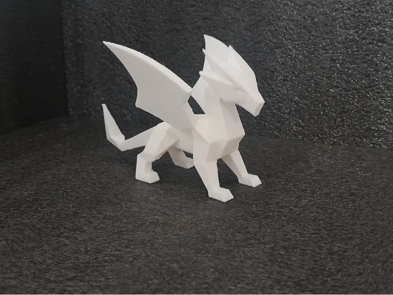Minimalistischer Drache