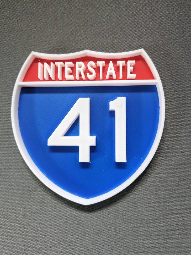 Interstate 41 Sign