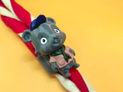 Scout Neckerchief Woggle - Baloo Bear