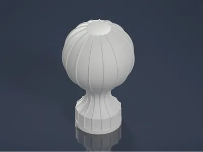 Modern Ribbed Table Lamp