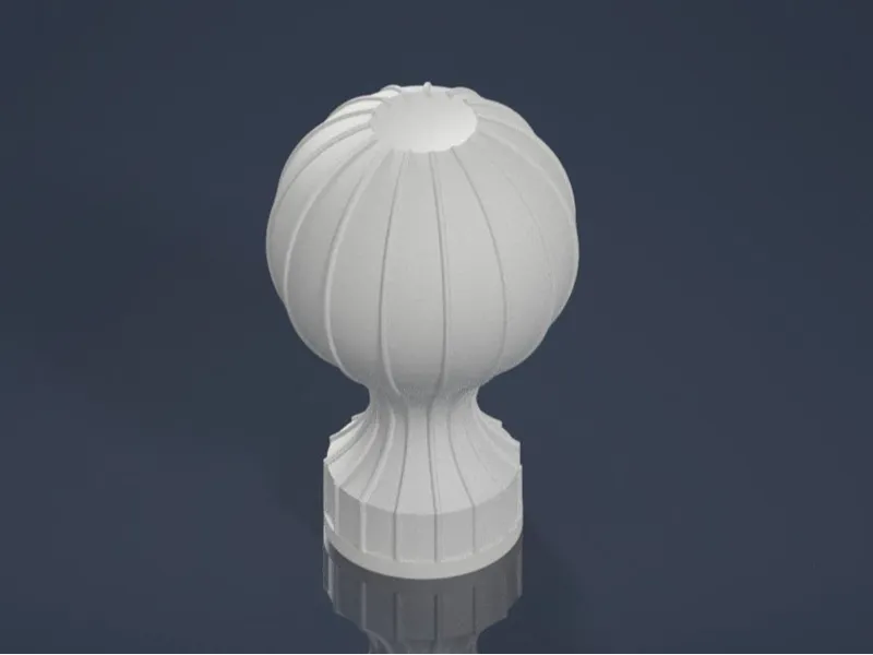 Modern Ribbed Table Lamp