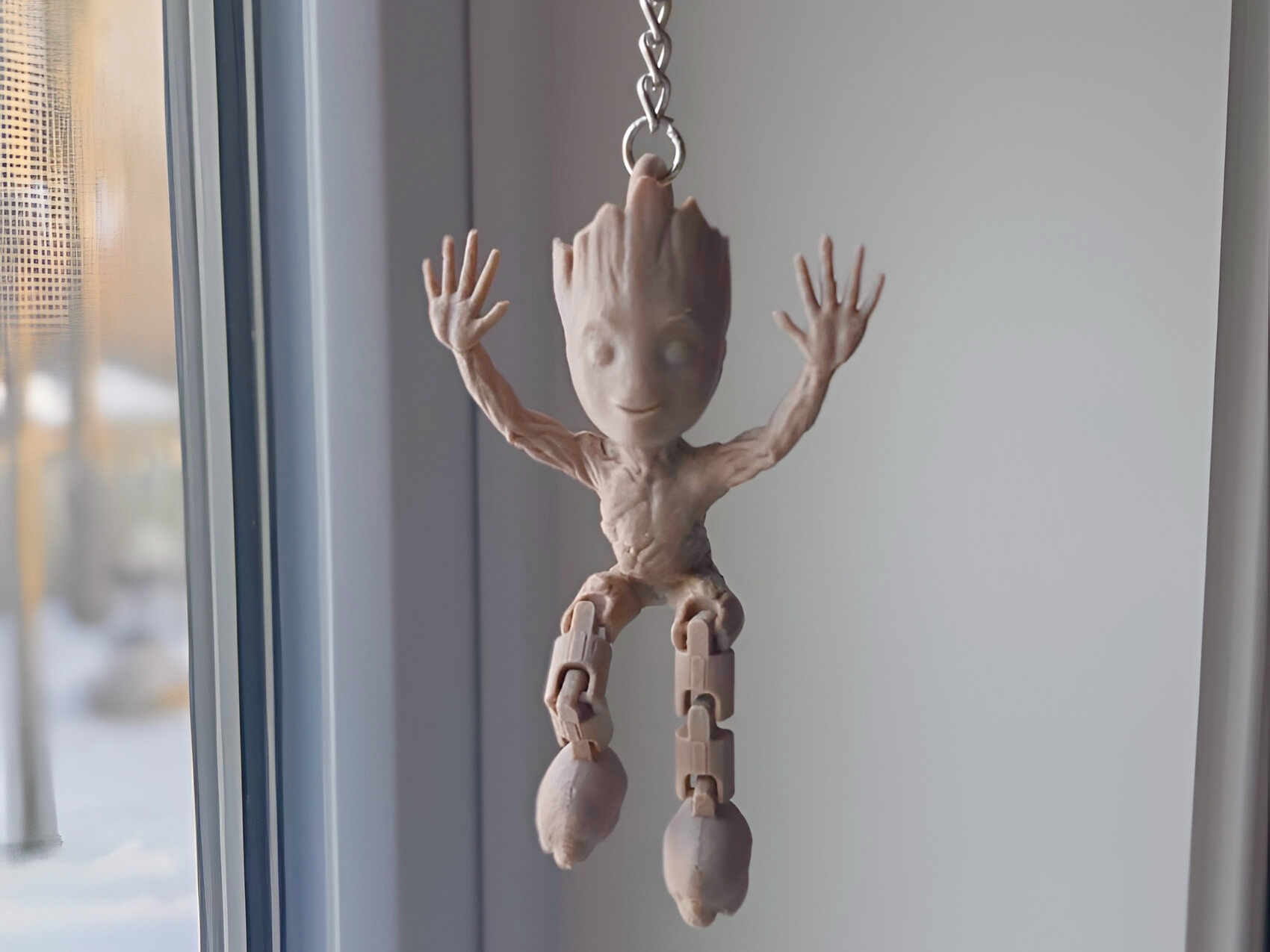 Groot Keychain Articulated | No Support Flexi