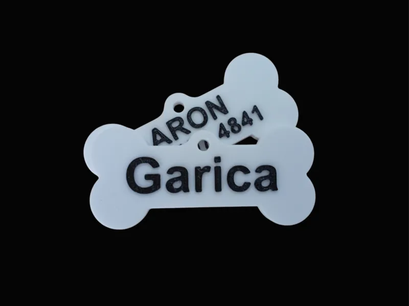 Dog tag customisable