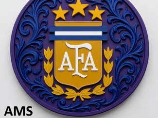 Argentina AFA Keychain and Medallion